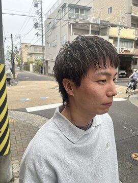 ヘアーラボ ハチ(HAIR LABO HACHI) スパイキーウルフカット