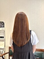 ル ジャルダン 戸塚店(le jardin)&nbsp;オレンジ/ブラウン/ロング/レイヤー/20代/30代/40代