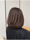 ミセス世代に人気の前下がりボブレイヤー