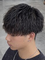 オーバル ジングウマエ(OVARL jingumae)&nbsp;縦落ちツイストスパイラルラウンドマッシュ