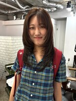 ブラウンズ(BROWNS)&nbsp;Olive beige &high  layer cut☆