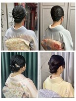 ヘアアレンジメント ボガスティーズ 川崎店(Hair arrangement Vogusty's)&nbsp;ヘアセット&訪問着