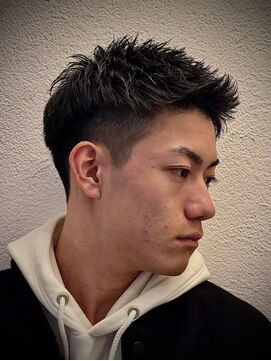 ヒロギンザ 大宮駅前店(HIRO GINZA) フェード×スパイキーショート/大宮/メンズカット/バーバー