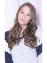 ロエナ(ROENA)&nbsp;大人かわいいひし形フリンジウェーブココアブラウン長めバング
