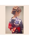 浴衣着付&ヘアセット