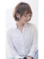 ヨロ(YoLo.) 大人カジュアル ツヤ感ボブスタイル 担当山下