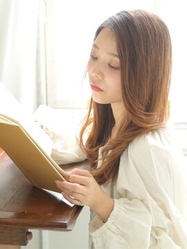 ショコラ アベノ(Chocolat ABENO) ナチュラルストレート★ラフニュアンスロング