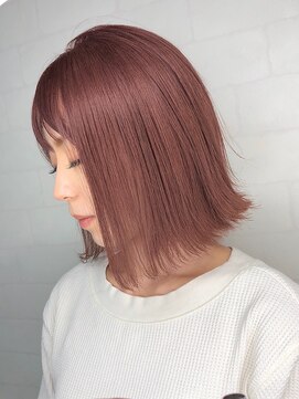 メリー(merry craftsman's factory) 外国人風バレイヤージュ、ハイライトカラーアッシュグレージュ