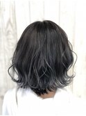 アッシュグレーのグラデーション☆/髪質改善