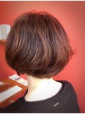 大人髪ショート