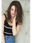外国人風ウェーブ×ハイライトヘアカラー＊＊