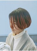 ハンサムショート☆ルージュハイライト