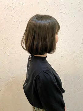 フロール(Flor) 【flor 戸塚】*クラシカルボブ+フォギーオリーブ*