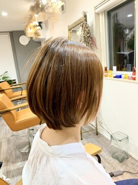 メール(Mer...) 愛され大人ショートボブ