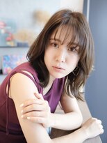 エムスラッシュ ソル センター南(M.SLASH SOL)&nbsp;SOLセンター南店/鎖骨ミディアム/くびれミディ/シースルー前髪!