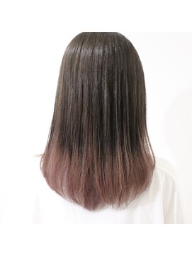 デコヘアーフラッペ(DECO HAIR frappe) ピンクカラー　グラデーションカラー　冬カラー