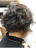 ボリュームアップのパーマスタイル♪