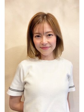 美容室 スイミー(Swimmy) ドロップカットで作るレイヤースタイル