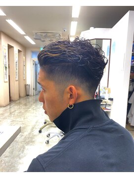 スタイルインデックス 新大塚店(STYLE INDEX) スキンフェード×個性派無造作パーマ
