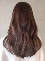 アルバム 渋谷パルコ(ALBUM)&nbsp;グレージュロング_アースカラーくびれヘアツートン_ba372422