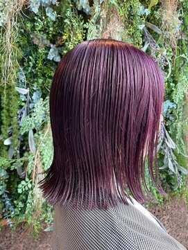 ノーブルヘアー(NOBLE HAIR) ボブ×ラベンダー