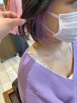 ネオリーブ アンド 渋谷店(Neolive &) 【韓国風インナー】シアーラベンダー