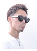 ツーブロックショート