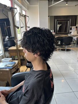 アイズ 海老名(AIZU) 波巻きパーマ　スパイラルパーマ　波巻きスパイラルパーマ