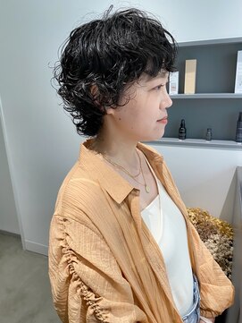 エイゾー 銀座(EIZO) ショートパーマウルフ