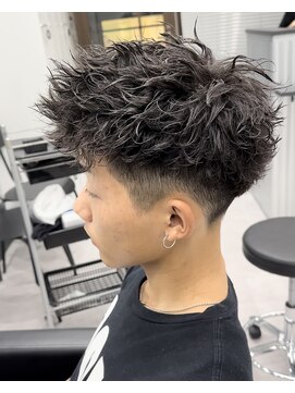 リベル(LIBER) 八王子/八王子駅/ツイストスパイラルパーマ/メンズパーマ/眉毛