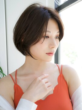 エインアンリー 表参道(AIN.ANLY.) 前髪なし大人ショートボブ20代30代40代【AIN.表参道】川原大地