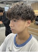 波巻きパーマツイストスパイラルパーマメンズ名駅名古屋
