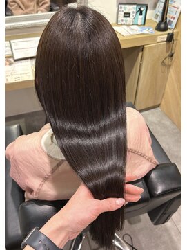 フォルテステラ(FORTE STELLA) 髪質改善パールプラチナストレート/縮毛矯正