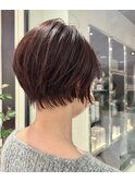 大人ショート/前下がりショート/まるみショート/30代/40代/50代