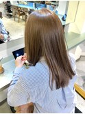 ブリーチなし　ダブルカラー　ブラウン　ベージュ　原宿　表参道