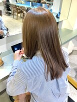 トレス(TRESS)&nbsp;ブリーチなし　ダブルカラー　ブラウン　ベージュ　原宿　表参道