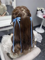 アールエーサロンモノクロ 秋葉原(RA SALON モノクロ)&nbsp;あみこみハーフツイン