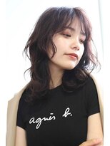 ペペ(PEPE) 【PePe】ゆるふわコテ巻き×ピンクブラウン