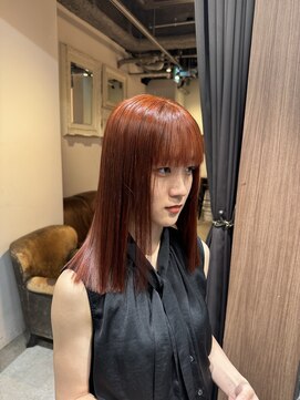 ロア(Roa) ブリーチなしオレンジ