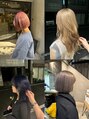 オムズ(OM's)&nbsp;なるべくダメージレスのブリーチカラー！◎
