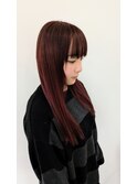 ロングヘアー　Wカラー