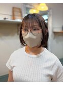 あごラインミニボブ【横浜】