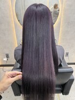 ルノン フィージュ(LUNON fieju)&nbsp;ホワイトグレージュミニウルフチェリーブラウンデジタルパーマ