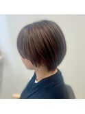 ◯コントラストハイライト×くすみベージュ◯