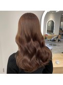 髪質改善＊ロングレイヤーグレーベージュ＊美髪【Zina船橋】