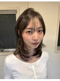 【GIgi代々木】リアル韓国スタイルハッシュカット/新宿/レイヤー