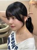 大人気の韓国女優風くびれレイヤーカット/ヨシンモリ/エギョモリ