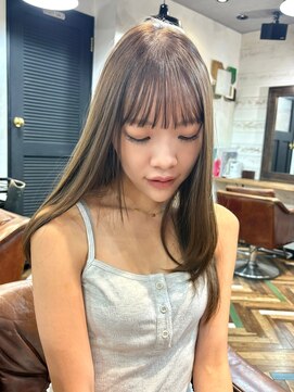 トレス(TRESS) レイヤー/秋ヘア/ヘーゼルベージュ/フェイスレイヤー