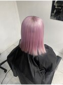 #ハイトーン#カラー#ダブルカラー#ペールピンク