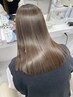 【岡山美髪】髪質改善トリートメント＋前髪カット＋生トリートメント￥14500